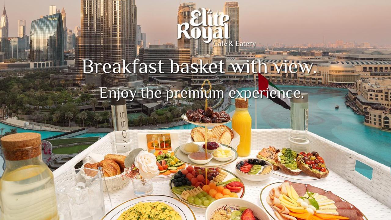 Elite Royal Apartment - Full Burj Khalifa & Fountain View - Crystal Дубай Экстерьер фото